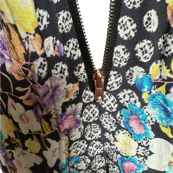 Minkpink Floral Halter Multicolored Dress Size Small - Picture 7 of 17